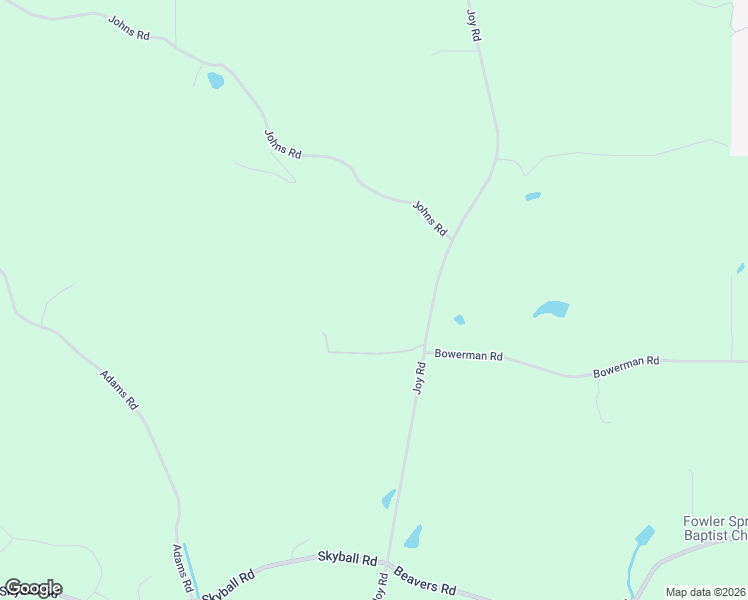 map of restaurants, bars, coffee shops, grocery stores, and more near 6936 Joy Road in Blountsville