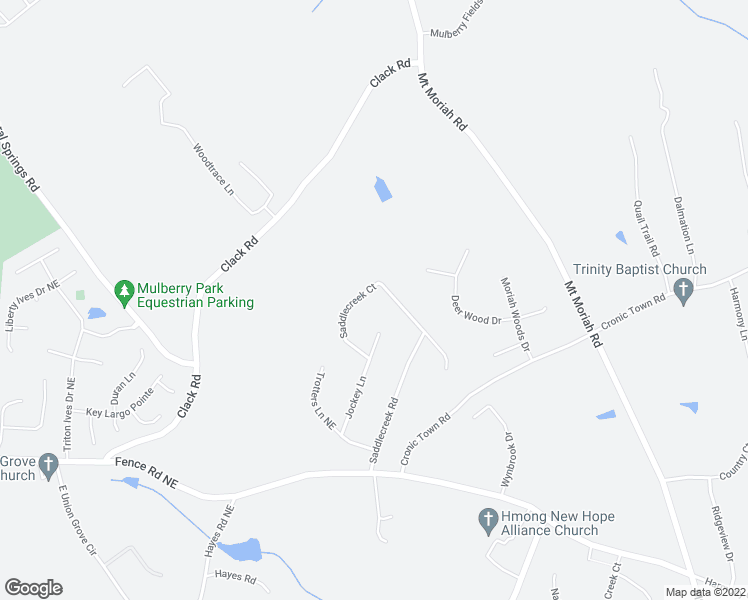 map of restaurants, bars, coffee shops, grocery stores, and more near 4324 Saddlecreek Court in Auburn