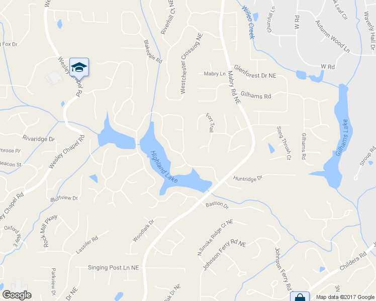 map of restaurants, bars, coffee shops, grocery stores, and more near 3924 Dunbarton Way in Roswell