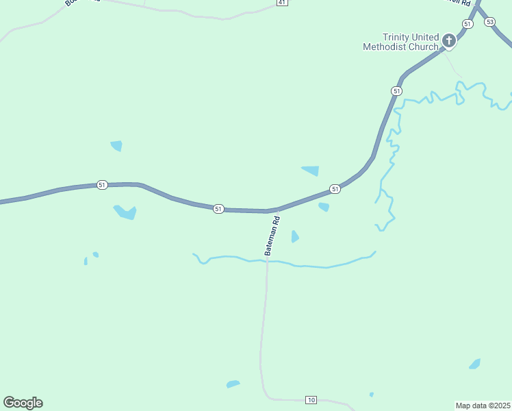 map of restaurants, bars, coffee shops, grocery stores, and more near 7767 Arkansas 51 in Okolona