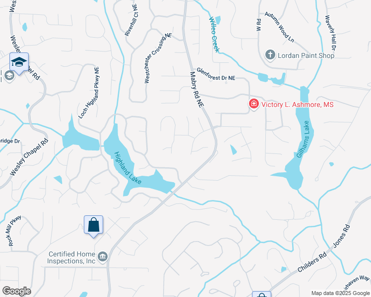 map of restaurants, bars, coffee shops, grocery stores, and more near 3885 Fort Trail in Roswell
