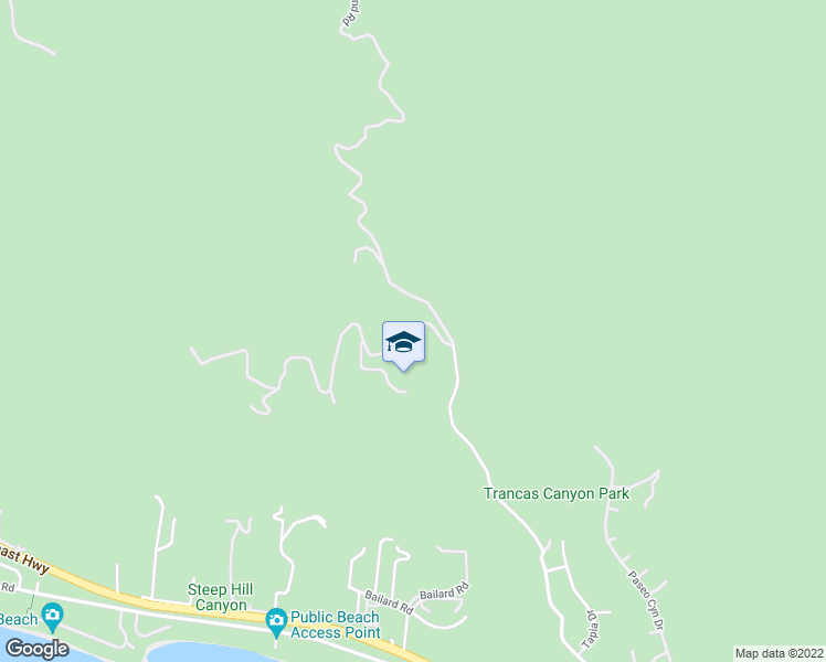 map of restaurants, bars, coffee shops, grocery stores, and more near 5828 Foxview Drive in Malibu