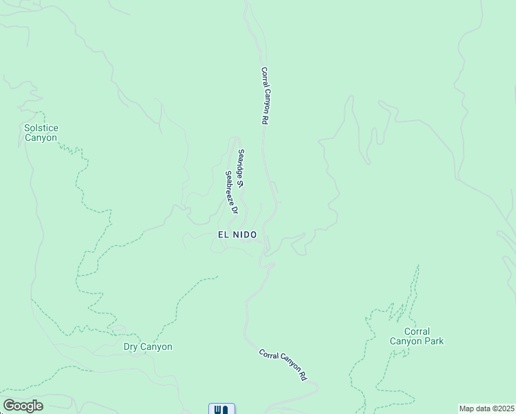 map of restaurants, bars, coffee shops, grocery stores, and more near 2903 Valmere Drive in Malibu