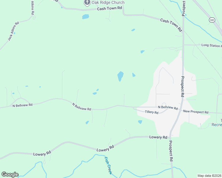 map of restaurants, bars, coffee shops, grocery stores, and more near 292 North Bellview Road in Aragon