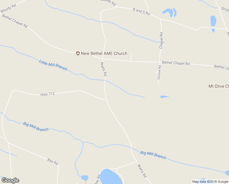 map of restaurants, bars, coffee shops, grocery stores, and more near 3150 Watts Road in Loris