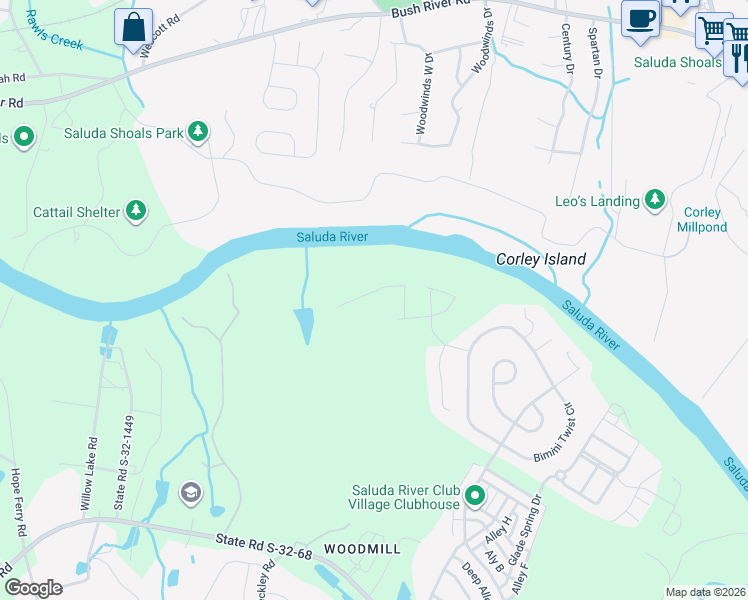 map of restaurants, bars, coffee shops, grocery stores, and more near 780 Corley Mill Road in Lexington