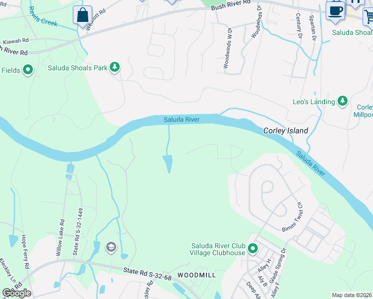 map of restaurants, bars, coffee shops, grocery stores, and more near 1075 Hope Ferry Road in Lexington
