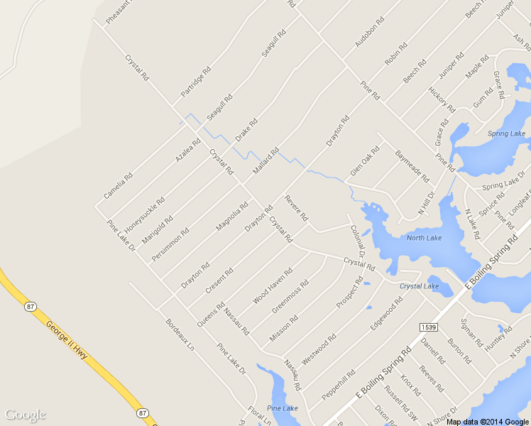 map of restaurants, bars, coffee shops, grocery stores, and more near 598 Drayton Rd in Southport