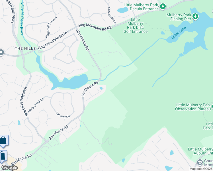 map of restaurants, bars, coffee shops, grocery stores, and more near 3492 Mulberry Lane Way in Dacula