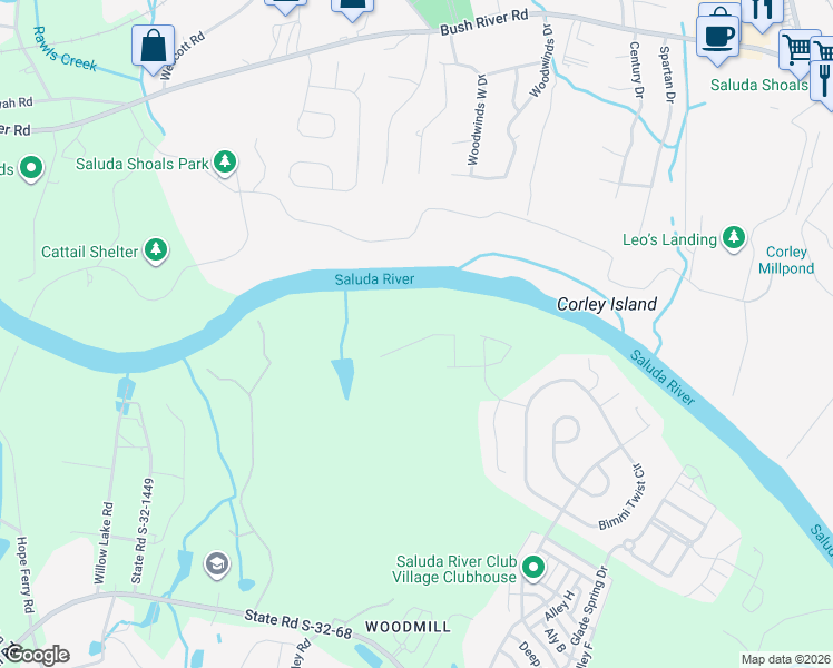 map of restaurants, bars, coffee shops, grocery stores, and more near 780 Corley Mill Road in Lexington