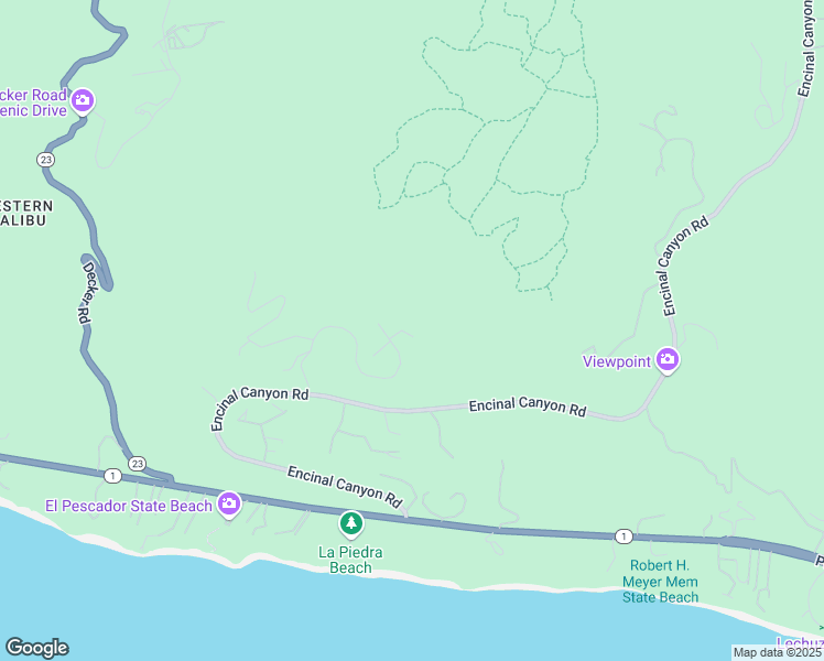 map of restaurants, bars, coffee shops, grocery stores, and more near 4240 Avenida De La Encinal in Malibu