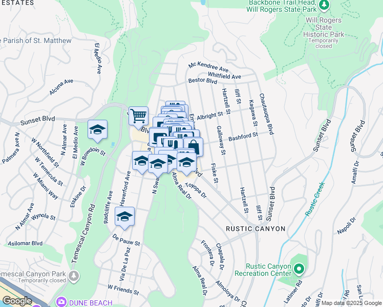 map of restaurants, bars, coffee shops, grocery stores, and more near 964 Bashford Street in Los Angeles