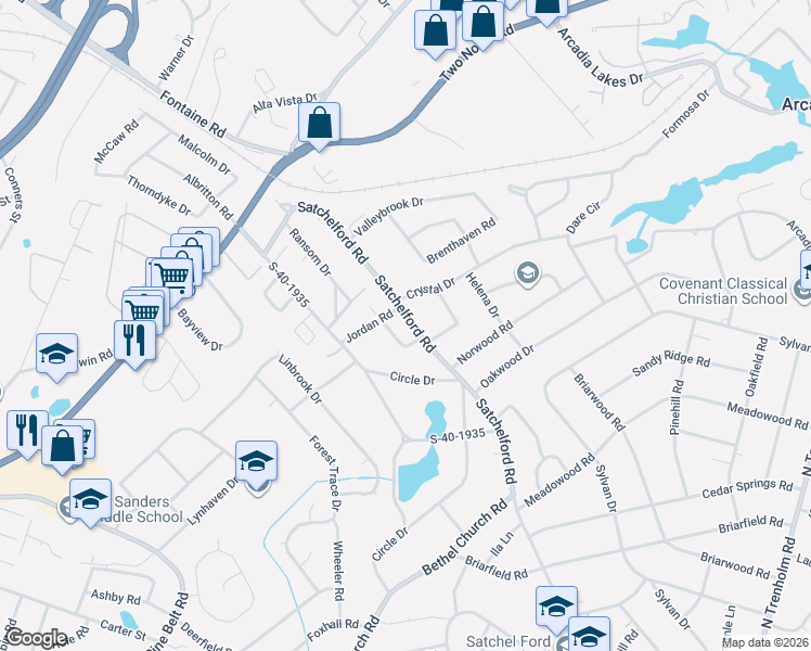 map of restaurants, bars, coffee shops, grocery stores, and more near 6600 Haley Drive in Columbia
