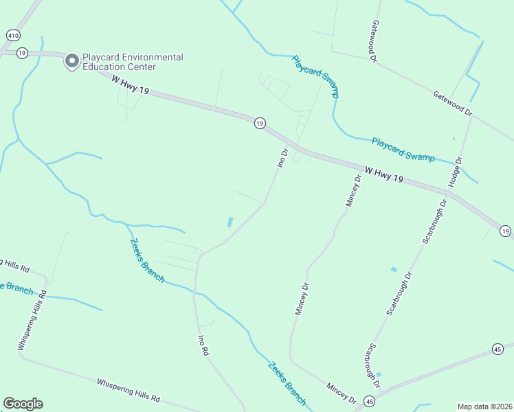 map of restaurants, bars, coffee shops, grocery stores, and more near 2768 Ino Drive in Loris