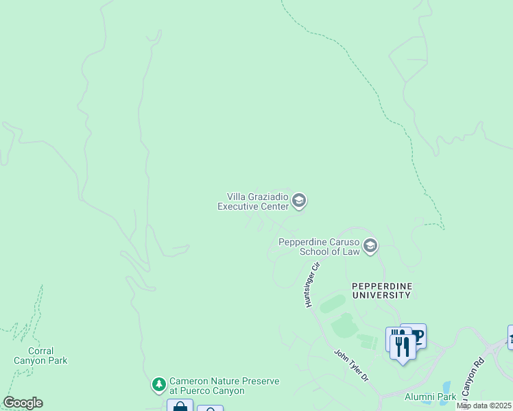 map of restaurants, bars, coffee shops, grocery stores, and more near in Malibu