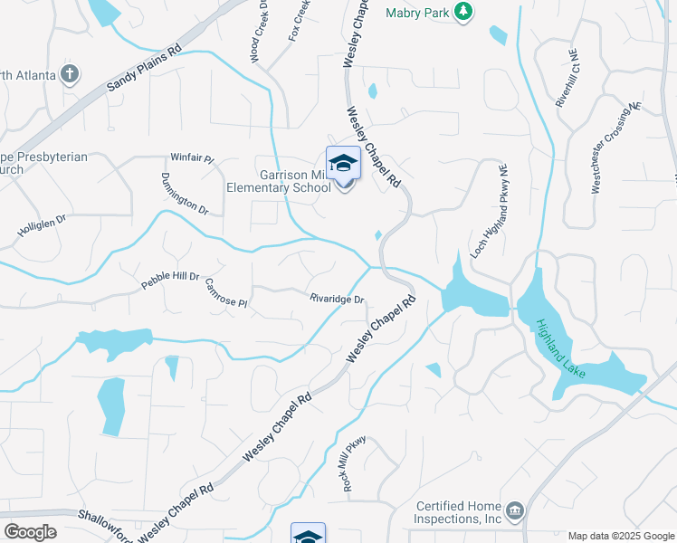 map of restaurants, bars, coffee shops, grocery stores, and more near 3932 Shoemaker Court in Marietta