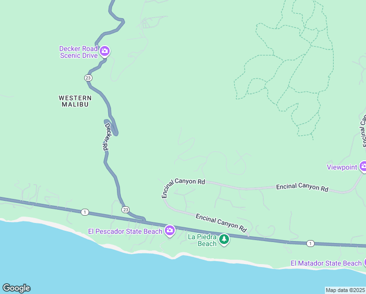map of restaurants, bars, coffee shops, grocery stores, and more near 4417 Vista Del Preseas in Malibu