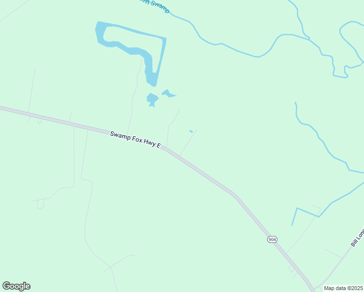 map of restaurants, bars, coffee shops, grocery stores, and more near 43 Creek Drive in Tabor City