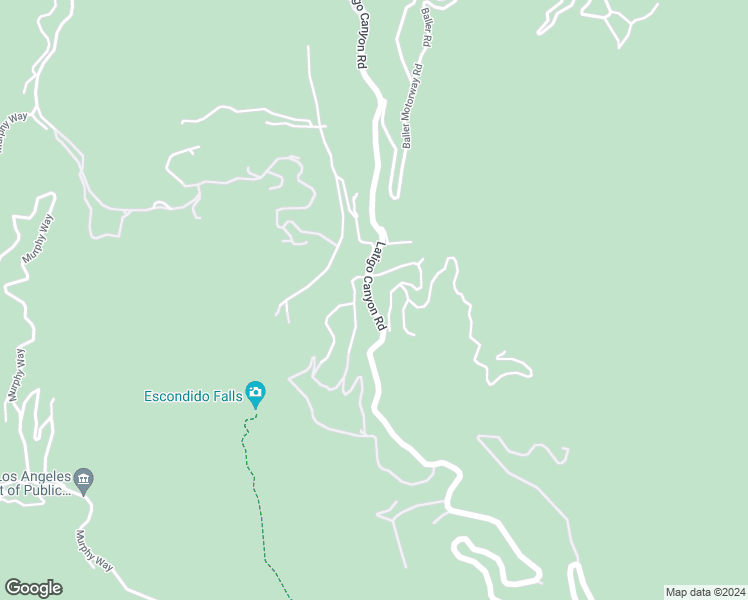 map of restaurants, bars, coffee shops, grocery stores, and more near Latigo Canyon Road in Los Angeles County