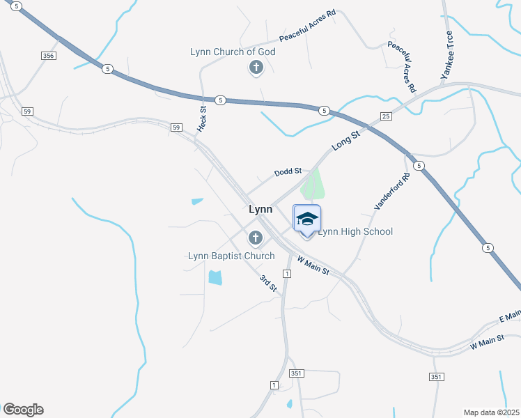 map of restaurants, bars, coffee shops, grocery stores, and more near in Lynn