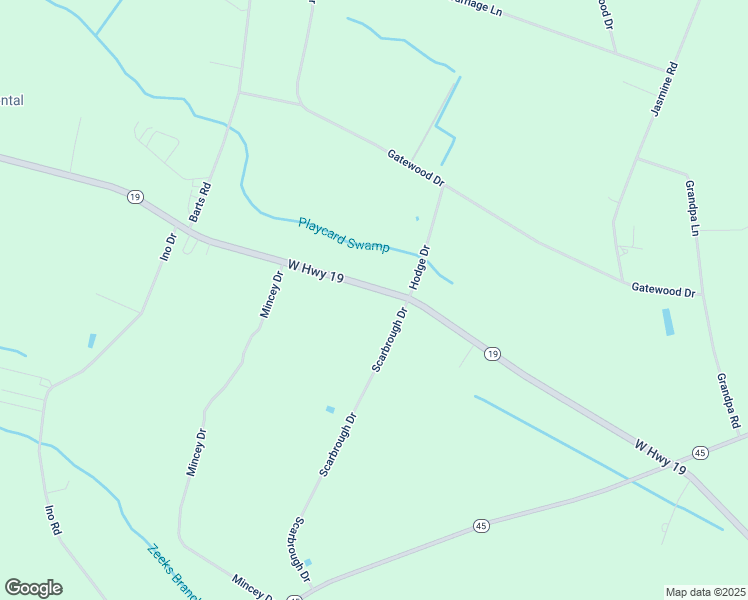 map of restaurants, bars, coffee shops, grocery stores, and more near 10016 West Highway 19 in Loris
