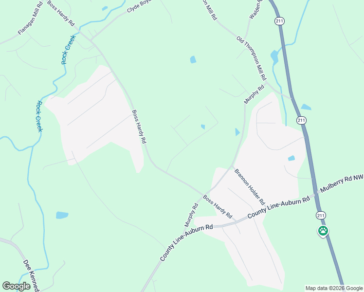 map of restaurants, bars, coffee shops, grocery stores, and more near 900 Relaxed Way in Winder