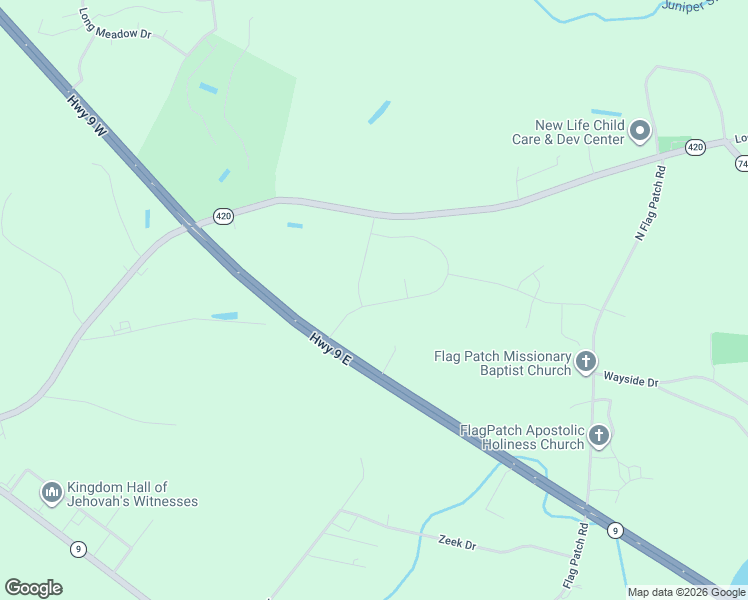 map of restaurants, bars, coffee shops, grocery stores, and more near 2147 Highway 9 in Loris