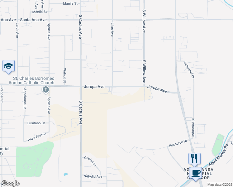 map of restaurants, bars, coffee shops, grocery stores, and more near 11317 Lilac Avenue in Bloomington