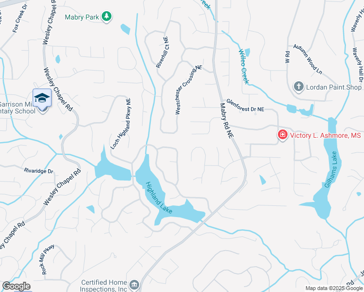 map of restaurants, bars, coffee shops, grocery stores, and more near 3989 Dunbarton Way in Roswell