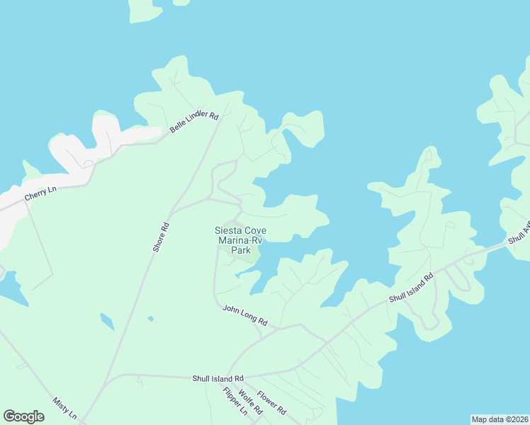 map of restaurants, bars, coffee shops, grocery stores, and more near 1317 Shore Road in Gilbert