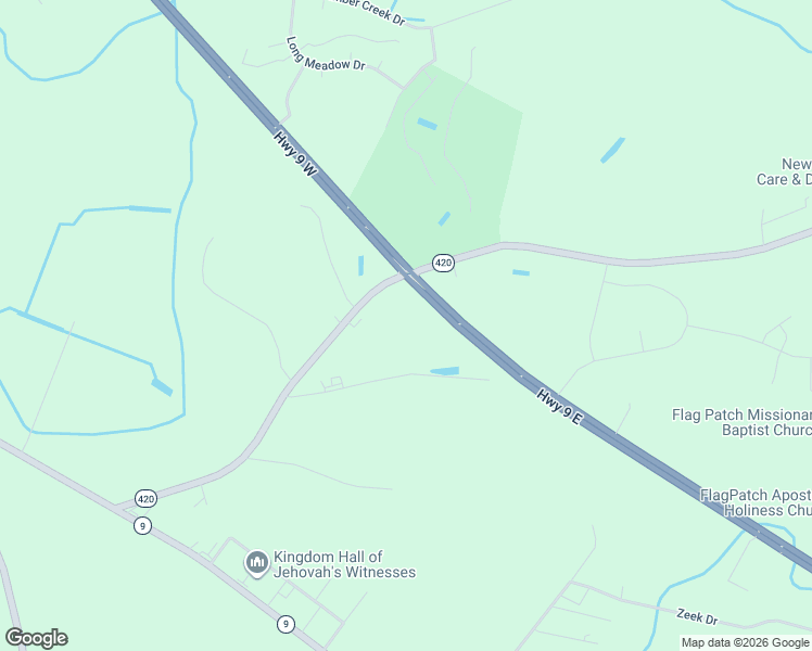 map of restaurants, bars, coffee shops, grocery stores, and more near 500 Log Cabin Road in Loris