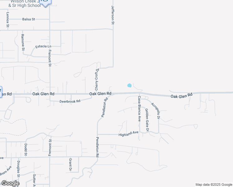 map of restaurants, bars, coffee shops, grocery stores, and more near Oak Glen Road in Oak Glen