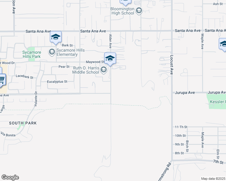 map of restaurants, bars, coffee shops, grocery stores, and more near 11273 Alder Avenue in Bloomington