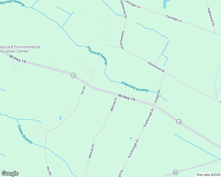 map of restaurants, bars, coffee shops, grocery stores, and more near 455 Mincey Drive in Loris