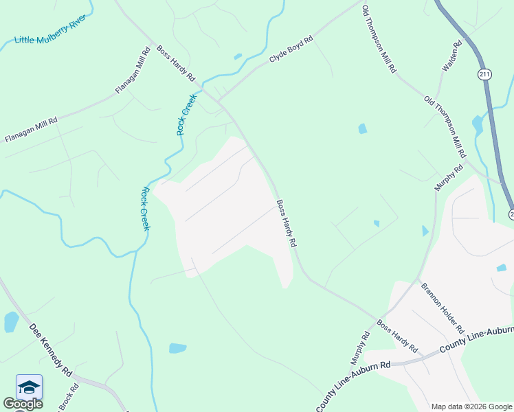 map of restaurants, bars, coffee shops, grocery stores, and more near 807 Kenwood Lane in Winder