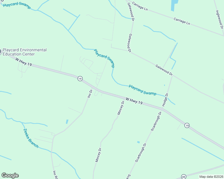 map of restaurants, bars, coffee shops, grocery stores, and more near 455 Mincey Drive in Loris