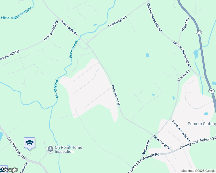 map of restaurants, bars, coffee shops, grocery stores, and more near 803 Kenwood Lane in Winder