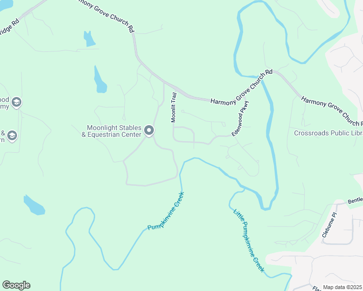 map of restaurants, bars, coffee shops, grocery stores, and more near 296 Moonlit Trail in Dallas