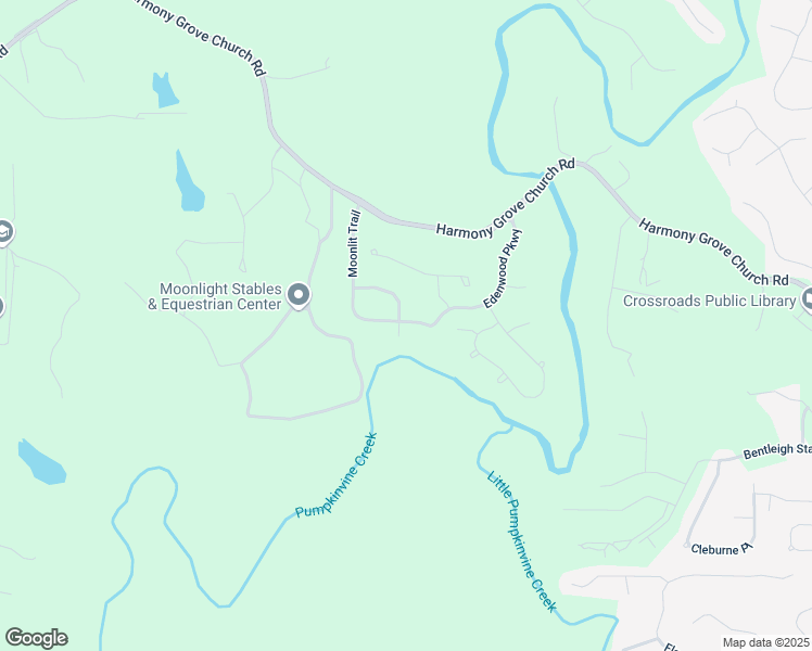 map of restaurants, bars, coffee shops, grocery stores, and more near 17 Moonrise Court in Dallas