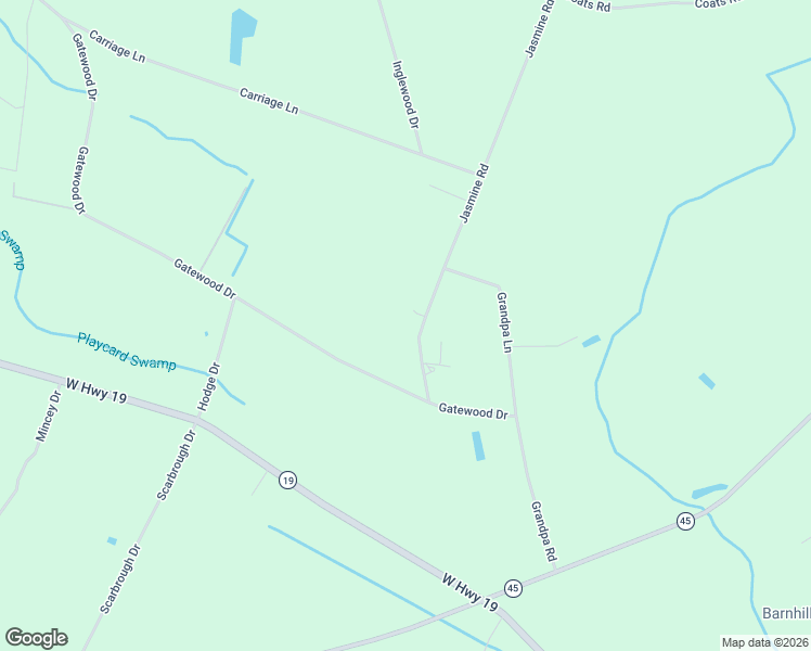 map of restaurants, bars, coffee shops, grocery stores, and more near 2138 Jasmine Road in Loris