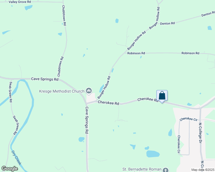 map of restaurants, bars, coffee shops, grocery stores, and more near 120 Booger Hollow Road in Cedartown