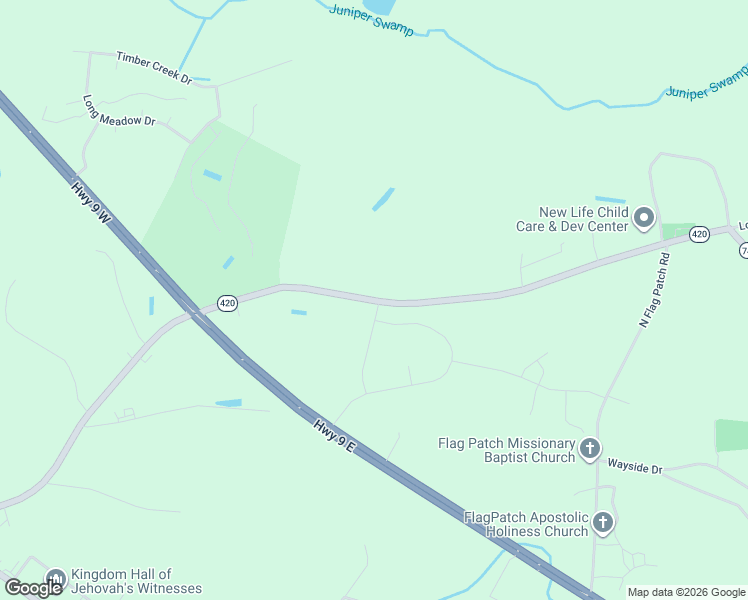 map of restaurants, bars, coffee shops, grocery stores, and more near 826 Log Cabin Road in Loris