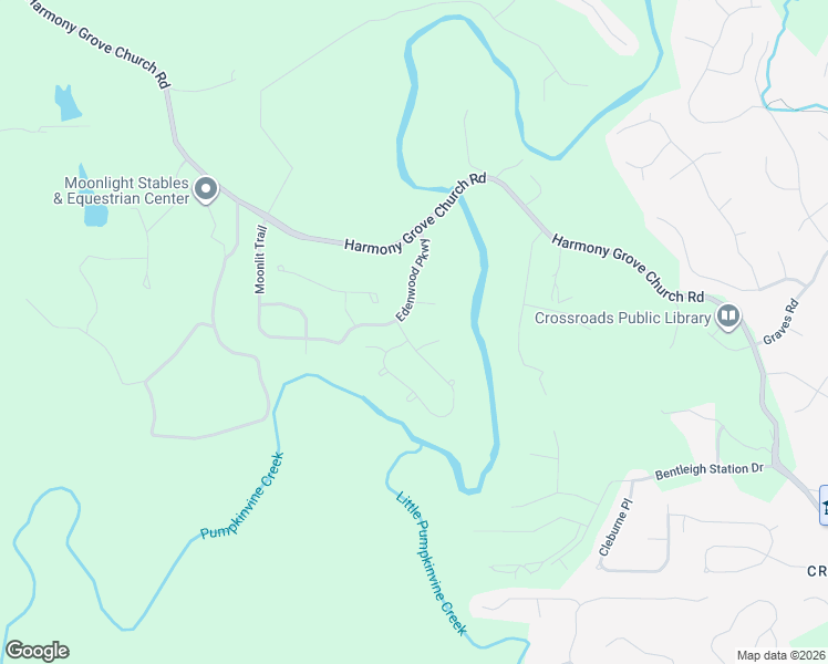 map of restaurants, bars, coffee shops, grocery stores, and more near LOT18 Edenwood Parkway in Dallas