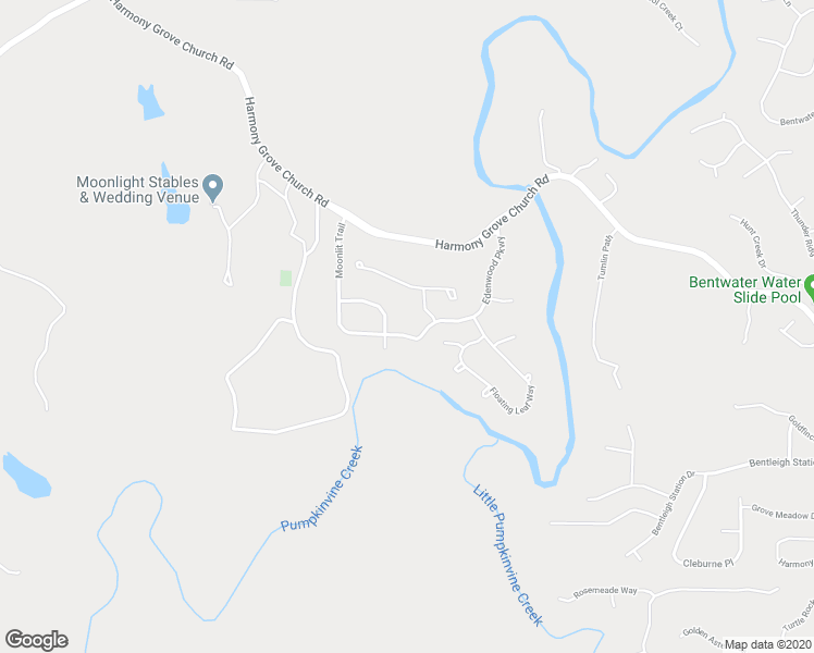 map of restaurants, bars, coffee shops, grocery stores, and more near 407 Moonlit Trail in Dallas