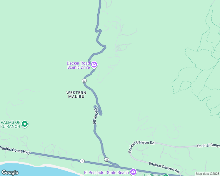 map of restaurants, bars, coffee shops, grocery stores, and more near 4250 Decker Edison Road in Malibu
