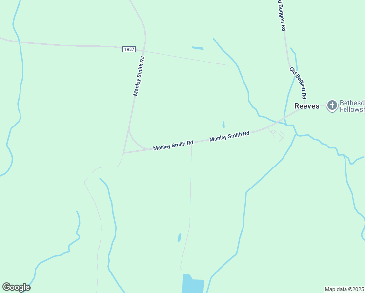 map of restaurants, bars, coffee shops, grocery stores, and more near 5934 Manley Smith Road in Nakina