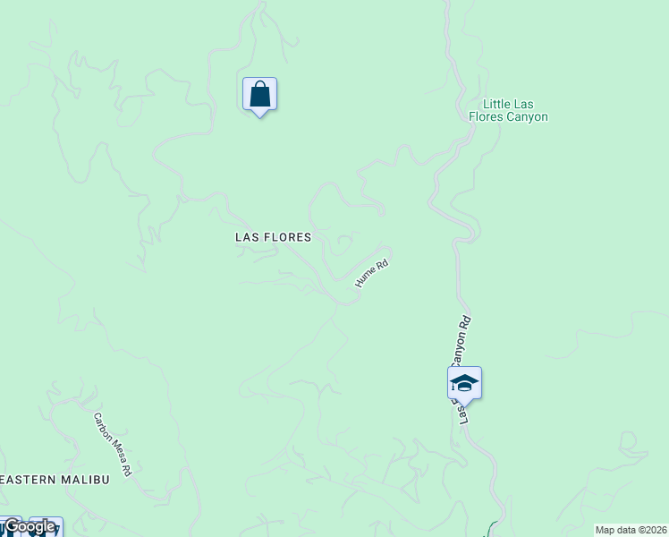 map of restaurants, bars, coffee shops, grocery stores, and more near 21801 Castlewood Drive in Malibu