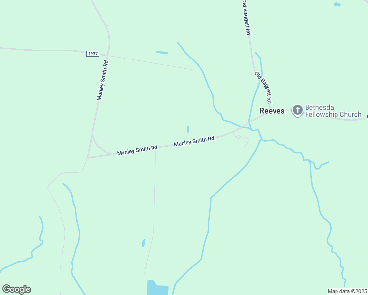 map of restaurants, bars, coffee shops, grocery stores, and more near 6128 Manley Smith Road in Nakina