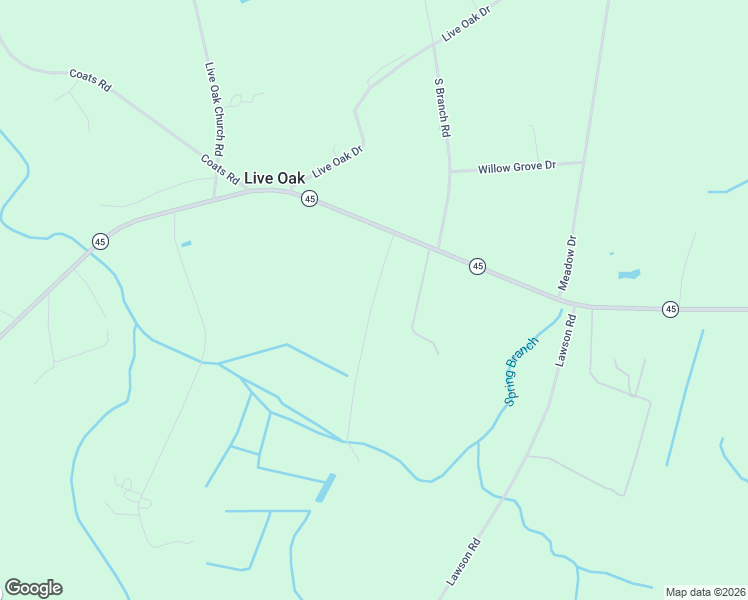 map of restaurants, bars, coffee shops, grocery stores, and more near 120 Dove Road in Loris