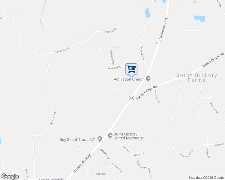 map of restaurants, bars, coffee shops, grocery stores, and more near 321 Marable Lane in Dallas